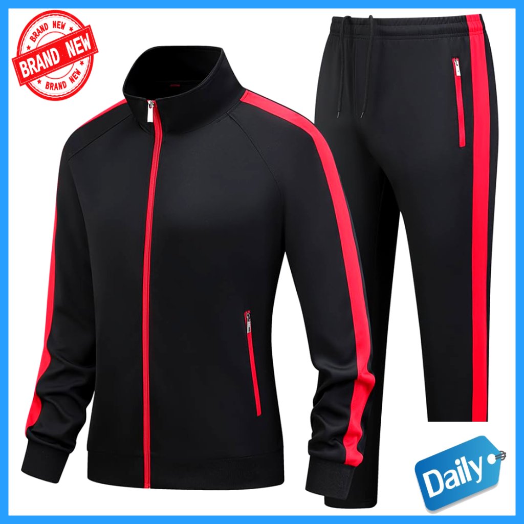 Women's Full Zip Tracksuit Set Long Sleeve Athletic Sweatsuit 2 Piece